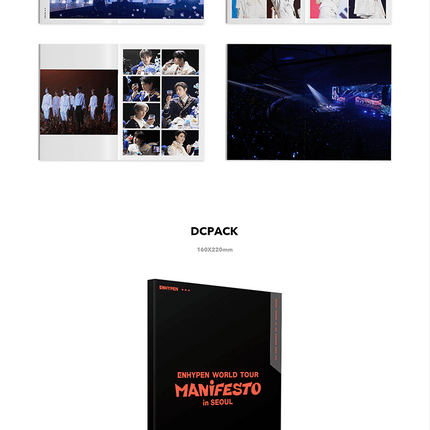 ENHYPEN - MANIFESTO WORLD TOUR IN SEOUL DIGITAL CODE + DVD SET - COKODIVE