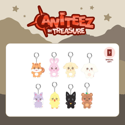 ATEEZ - ANITEEZ IN TREASURE OFFICIAL MD MINI PLUSH - COKODIVE
