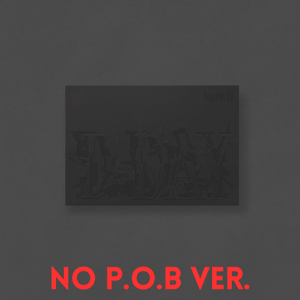 BTS SUGA - D-DAY 1ST SOLO ALBUM WEVERSE ALBUMS VER. NO P.O.B VER. - COKODIVE