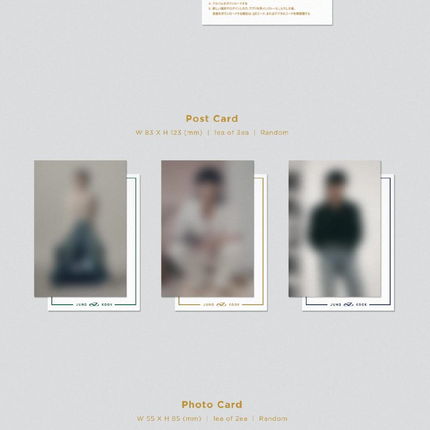 BTS JUNGKOOK - GOLDEN 1ST SOLO ALBUM WEVERSE ALBUMS VER. NO P.O.B VER. - COKODIVE