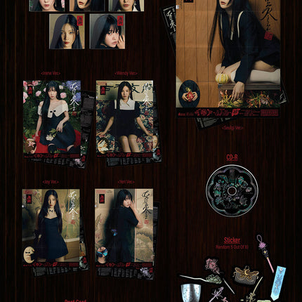 RED VELVET - CHILL KILL 3RD FULL ALBUM POSTER VER. APPLE MUSIC GIFT VER. - COKODIVE