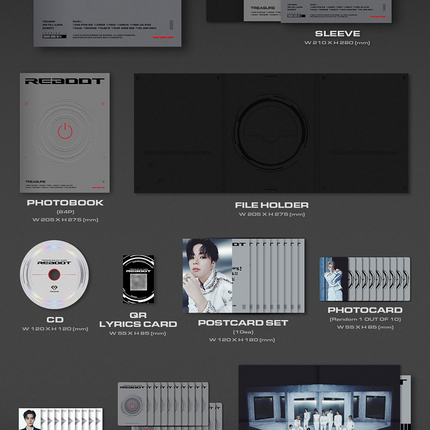 TREASURE - REBOOT 2ND FULL ALBUM PHOTOBOOK VER. YG SELECT GIFT VER. - COKODIVE