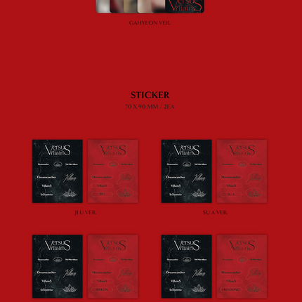 DREAMCATCHER - VILLAINS 9TH MINI ALBUM POCA ALBUM - COKODIVE