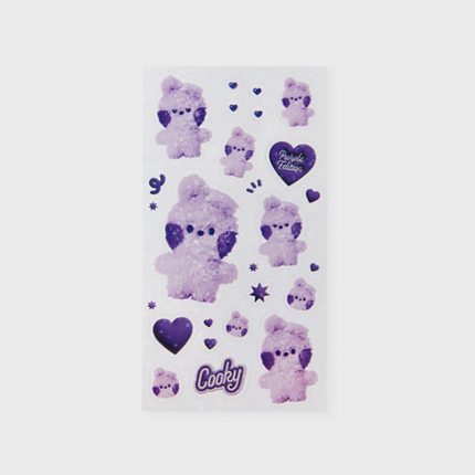 BT21 PURPLE OF WISH EDITION MININI STICKER - COKODIVE