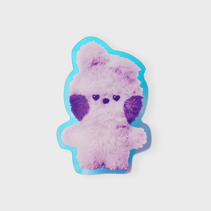 BT21 PURPLE OF WISH EDITION MININI ACRYLIC CLIP MAGNET - COKODIVE