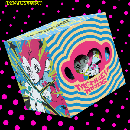 DAILY:DIRECTION - MONKEY MODE 2ND SINGLE ALBUM WEVERSE SHOP GIFT GACHA VER - COKODIVE