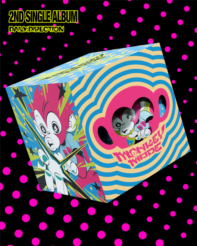 DAILY:DIRECTION - MONKEY MODE 2ND SINGLE ALBUM WEVERSE SHOP GIFT GACHA VER - COKODIVE