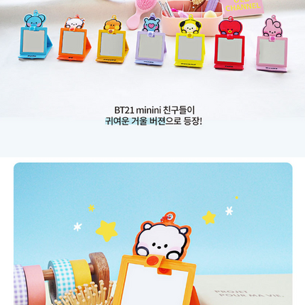 BT21 MININI MIRROR KEYRING - COKODIVE