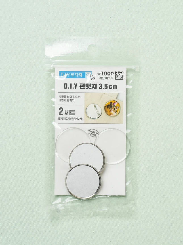 DIY PHOTO PIN BADGE - COKODIVE