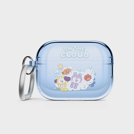 BT21 - ON THE CLOUD COLLECTION ELAGO AIR POD PRO2 CLEAR CASE - COKODIVE