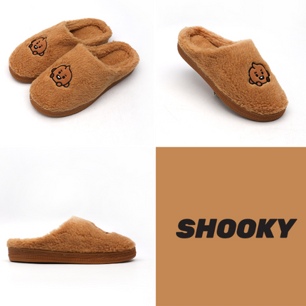 BT21 ROSA WINTER PROTECTION SLIPPERS - COKODIVE