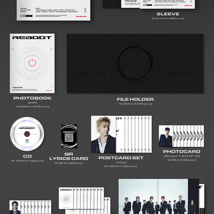 TREASURE - REBOOT 2ND FULL ALBUM PHOTOBOOK VER. YG SELECT GIFT VER. - COKODIVE