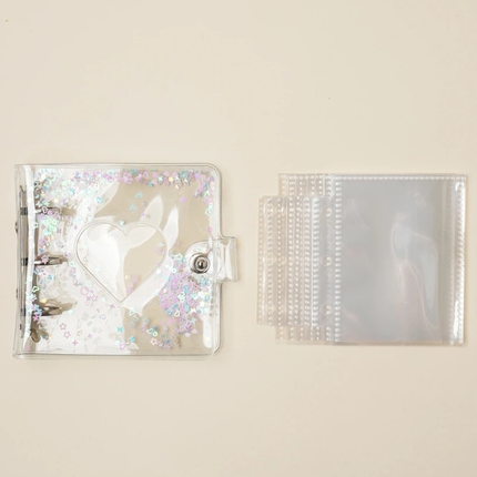 3 HOLES GLITTER PHOTOCARD BINDER ALBUM - COKODIVE