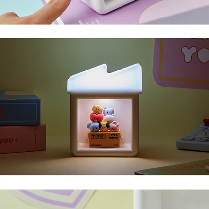 BT21 MININI HOUSE FIGURE MOOD LAMP - COKODIVE