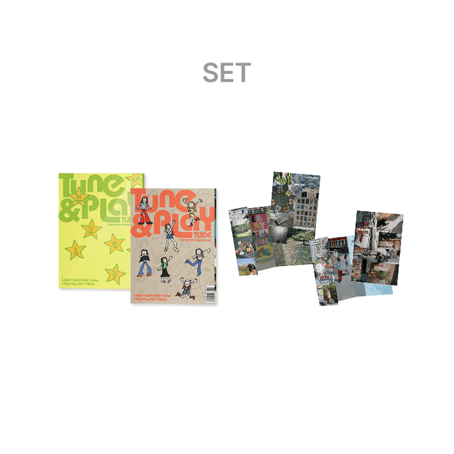 TUIDE - TUNE & PLAY 1ST EP ALBUM WEVERSE SHOP GIFT SET (STANDARD + WEVERSE ALBUMS) - COKODIVE