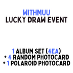 1 ALBUM SET + 4 LUCKY DRAW + 1 POLAROID PHOTOCARD