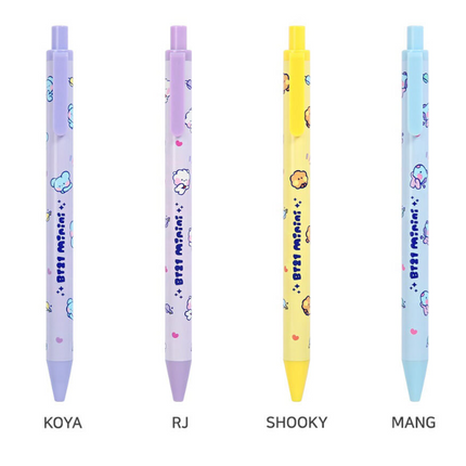 BT21 MININI GEL INK BALL PEN - COKODIVE