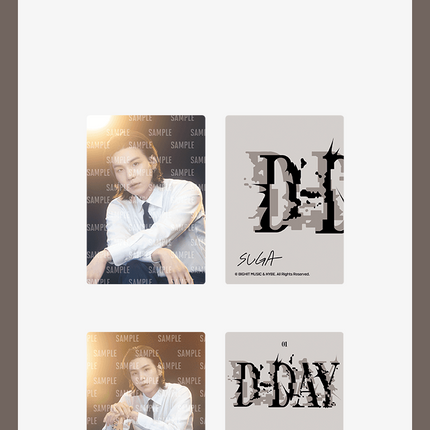 SUGA - AGUST D TOUR D-DAY OFFICIAL MD - COKODIVE