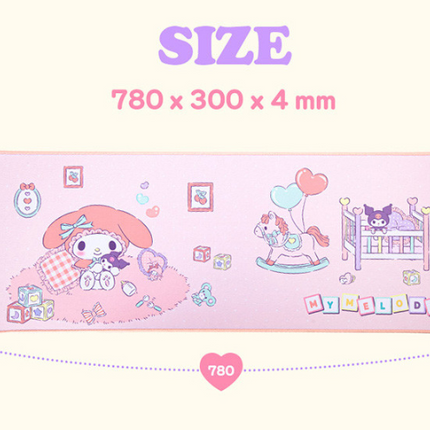 SANRIO LONG MOUSE PAD - COKODIVE