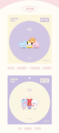 BT21 MININI MOUSE PAD - COKODIVE