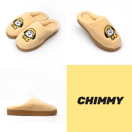 BT21 ROSA WINTER PROTECTION SLIPPERS - COKODIVE