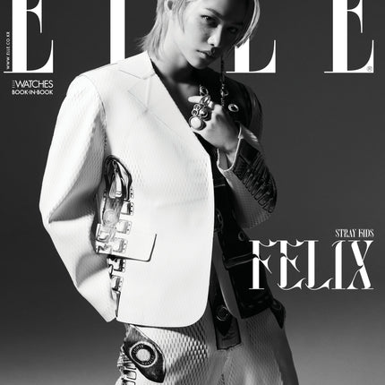 STRAY KIDS FELIX ITZY YEJI COVER ELLE MAGAZINE 2023 MAY ISSUE - COKODIVE