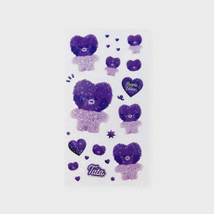 BT21 PURPLE OF WISH EDITION MININI STICKER - COKODIVE