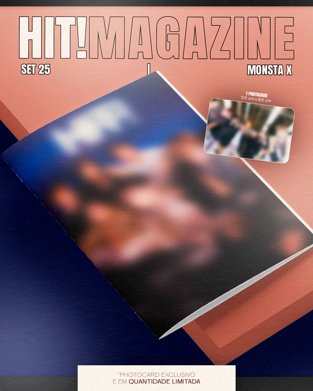 MONSTA X - HIT MAGAZINE BRAZIL SEPTEMBER ISSUE COVER - COKODIVE
