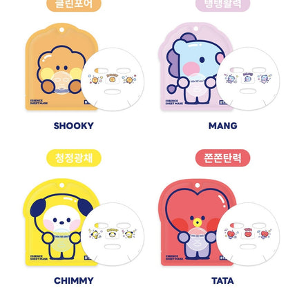 BT21 ESSENCE SHEET MASK - COKODIVE