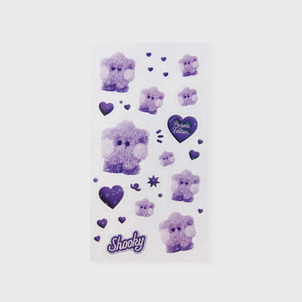 BT21 PURPLE OF WISH EDITION MININI STICKER - COKODIVE