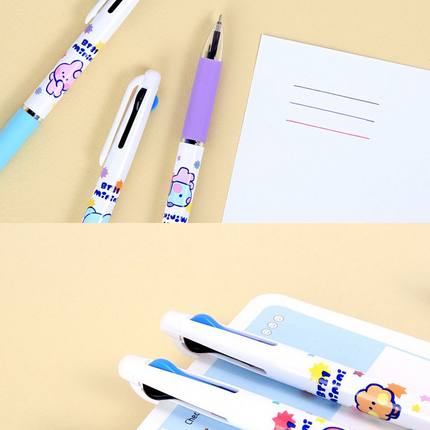 BT21 MININI 3 COLOR BALL PEN - COKODIVE