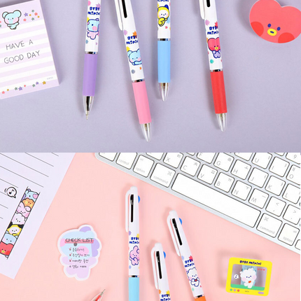 BT21 MININI 3 COLOR BALL PEN - COKODIVE