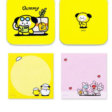 BT21 MININI TIN CASE MEMO PAD - COKODIVE