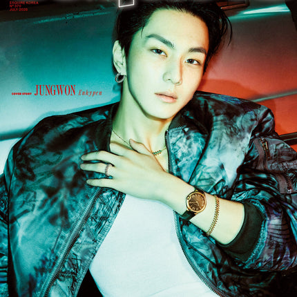 ENHYPEN JUNGWON & NI-KI - ESQUIRE MAGAZINE 2026 JULY ISSUE COVER A - COKODIVE