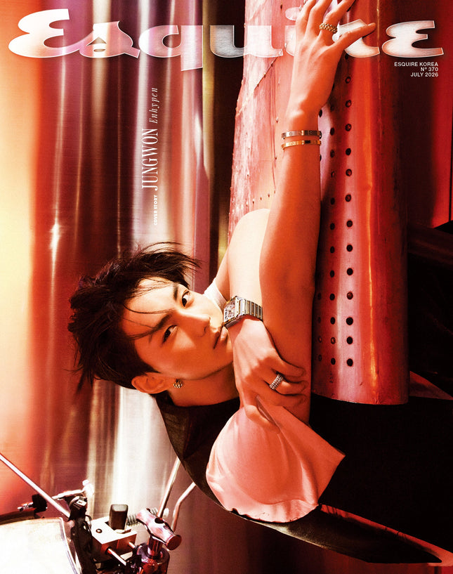 ENHYPEN JUNGWON & NI-KI - ESQUIRE MAGAZINE 2026 JULY ISSUE COVER B - COKODIVE