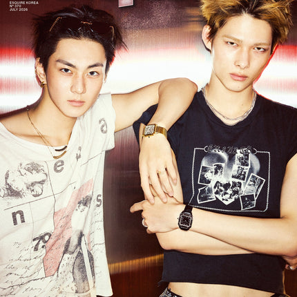 ENHYPEN JUNGWON & NI-KI - ESQUIRE MAGAZINE 2026 JULY ISSUE COVER E - COKODIVE