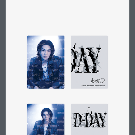 SUGA - AGUST D TOUR D-DAY OFFICIAL MD - COKODIVE