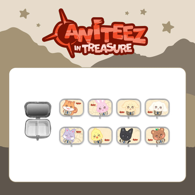 ATEEZ - ANITEEZ IN TREASURE OFFICIAL MD TREASURE TIN CASE - COKODIVE