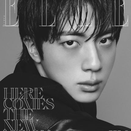 BTS JIN - ELLE MAGAZINE 2026 AUGUST ISSUE COVER E - COKODIVE