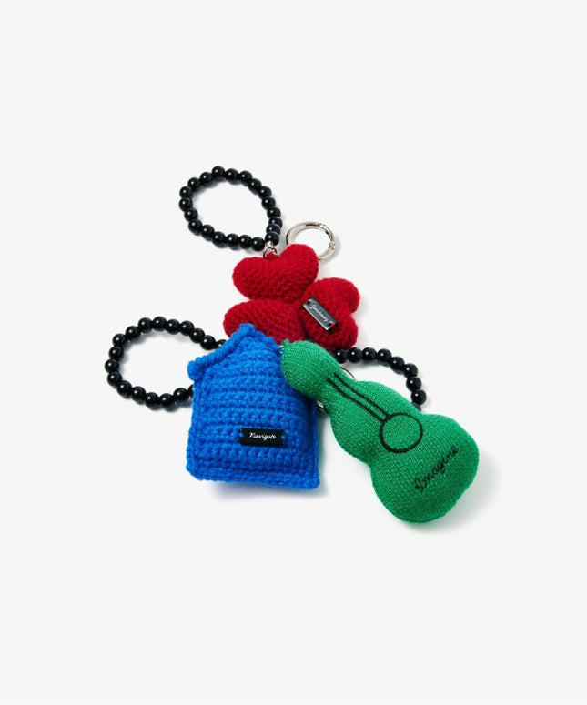 [2ND PRE-ORDER] BTS JIN - HAPPY POP-UP : RUNNING WILD TO HAPPINESS OFFICIAL MD PLUSH KEYRING - COKODIVE