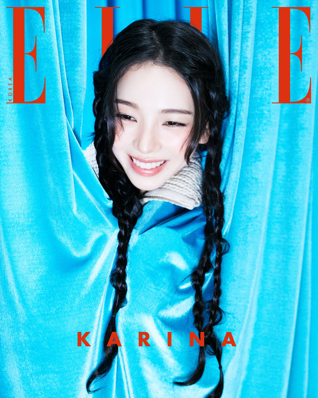 AESPA KARINA - ELLE 2026 SEPTEMBER ISSUE COVER D - COKODIVE
