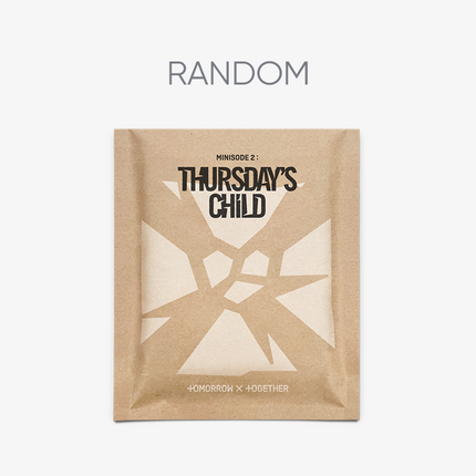 TXT - 4TH MINI ALBUM MINISODE 2 THURSDAY'S CHILD (TEAR VER.) RANDOM - COKODIVE
