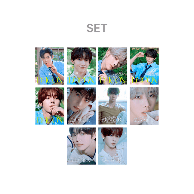 AND2BLE - DICON VOLUME N35 AND THE SUMMER WEVERSE SHOP GIFT A+B TYPE SET - COKODIVE