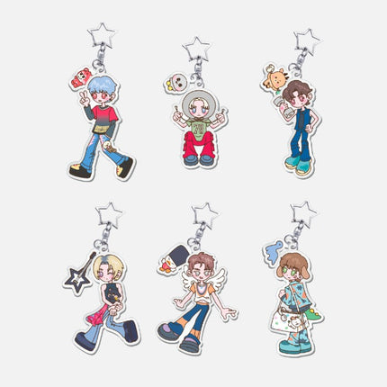 RIIZE - RIIZING DAY 2024 FAN CON FINALE IN SEOUL OFFICIAL MD ACRYLIC KEYRING - COKODIVE