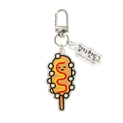 ACRYLIC KEYRING GAMJA HOT DOG - COKODIVE