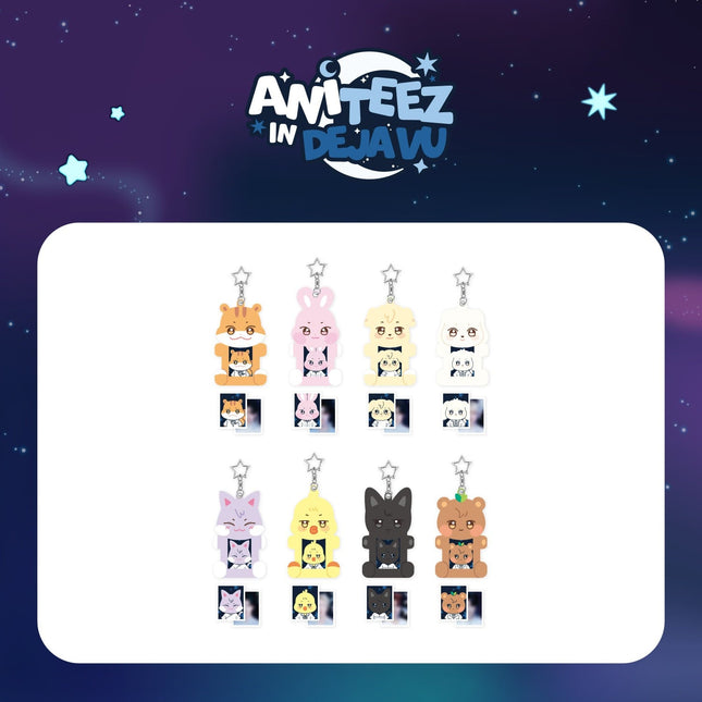 ATEEZ - ANITEEZ IN DEJAVU POP UP OFFICIAL MD ACRYLIC MAGNETIC ID PHOTO HOLDER - COKODIVE