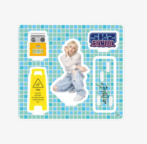 STRAY KIDS - 2025 JAPAN POP-UP STORE OFFICIAL MD ACRYLIC STAND - COKODIVE