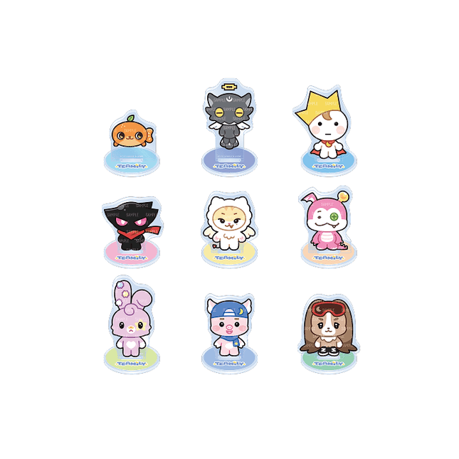 &TEAM - TEAMILY OFFICIAL MD ACRYLIC STAND (RANDOM) - COKODIVE
