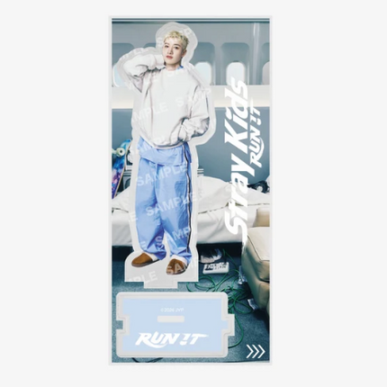 STRAY KIDS - RUN IT JAPAN WOURLD TOUR 2ND LINE UP OFFICIAL MD ACRYLIC STAND (BANG CHAN) - COKODIVE