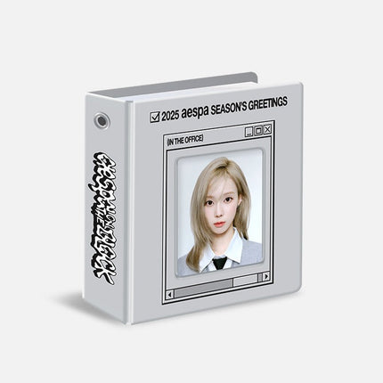 AESPA - 2025 SEASON'S GREETINGS OFFICIAL MD MINI COLLECT BOOK - COKODIVE